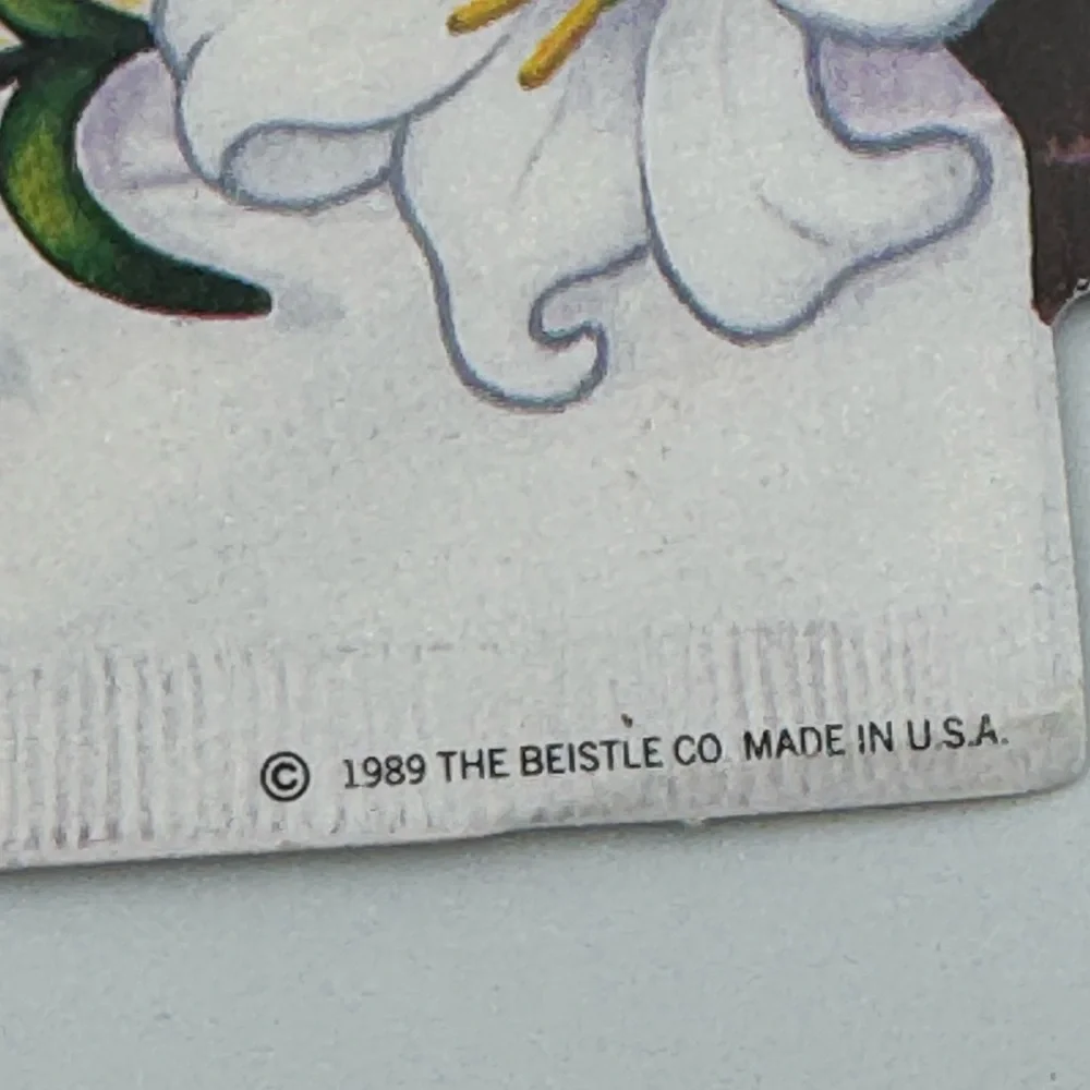 VNTG 1989‎ Beistle Religious Easter Wall Decor Lot Bible Cross Dove Trumpet USA